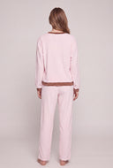 Martini Graphic Velour Pajama Set