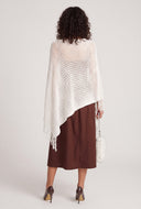 Asymmetrical Fringe Poncho