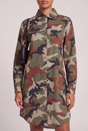 Camo Shirt Dress