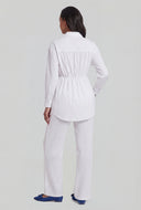 Jenesis Denim Corset Detail Shirt