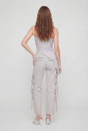 Chelsea Glitter Asymmetrical Tube Top