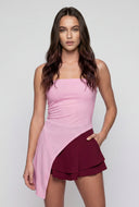 Chelsea Glitter Asymmetrical Tube Top