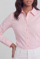 Darted Button Front Shirt