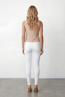 Baylor Pinstripe Button Front Blazer Vest