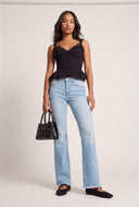 Jayla Peplum Bustier Top