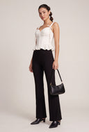 Jayla Peplum Bustier Top
