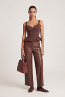 Jayla Peplum Bustier Top