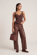 Jayla Peplum Bustier Top
