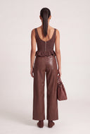 Jayla Peplum Bustier Top