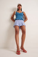 Jayla Peplum Bustier Top