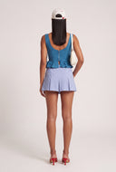 Jayla Peplum Bustier Top