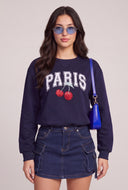 Paris Graphic Pullover