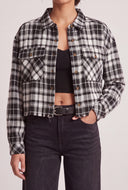 Malka Plaid Crop Shirt