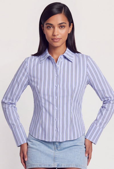 Striped Long Sleeve Shirt