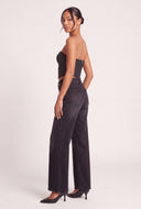 Lurex Crop Corset