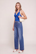 Andi Cowl Neck Halter Top