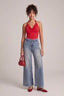 Andi Cowl Neck Halter Top