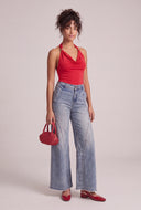 Andi Cowl Neck Halter Top