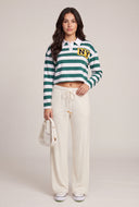 Caroline Polo Crop Top