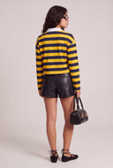 Caroline Polo Crop Top