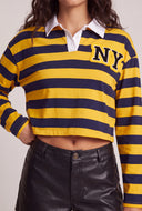 Caroline Polo Crop Top