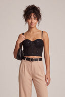 Sequin Bustier Top