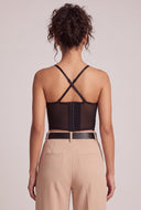 Sequin Bustier Top
