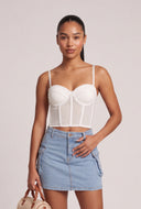 Sequin Bustier Top