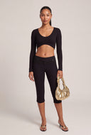 Long Sleeve Crop Top