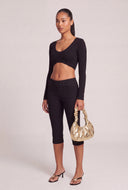 Long Sleeve Crop Top