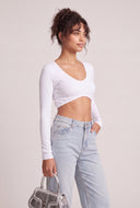 Long Sleeve Crop Top