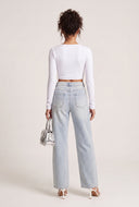 Long Sleeve Crop Top