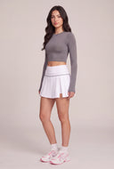 Crew Neck Crop Top
