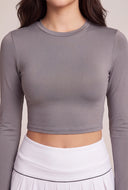 Crew Neck Crop Top