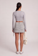 Crew Neck Crop Top