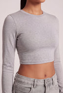 Crew Neck Crop Top