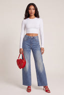 Crew Neck Crop Top