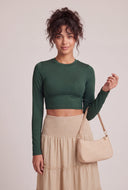 Crew Neck Crop Top