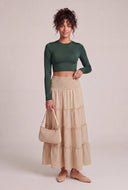 Crew Neck Crop Top