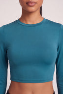 Crew Neck Crop Top