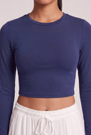 Crew Neck Crop Top