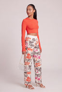 Crew Neck Crop Top