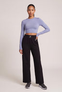 Crew Neck Crop Top