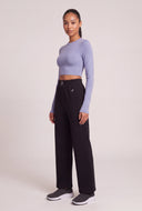 Crew Neck Crop Top