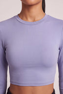 Crew Neck Crop Top