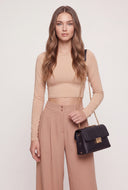 Crew Neck Crop Top