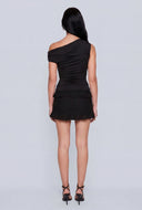 Ruched Asymmetrical Top
