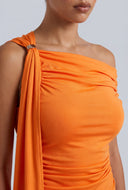 Ruched Asymmetrical Top