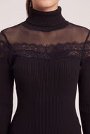 Clover Turtleneck Top