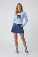 28 Crew Neck Long Sleeve Tee